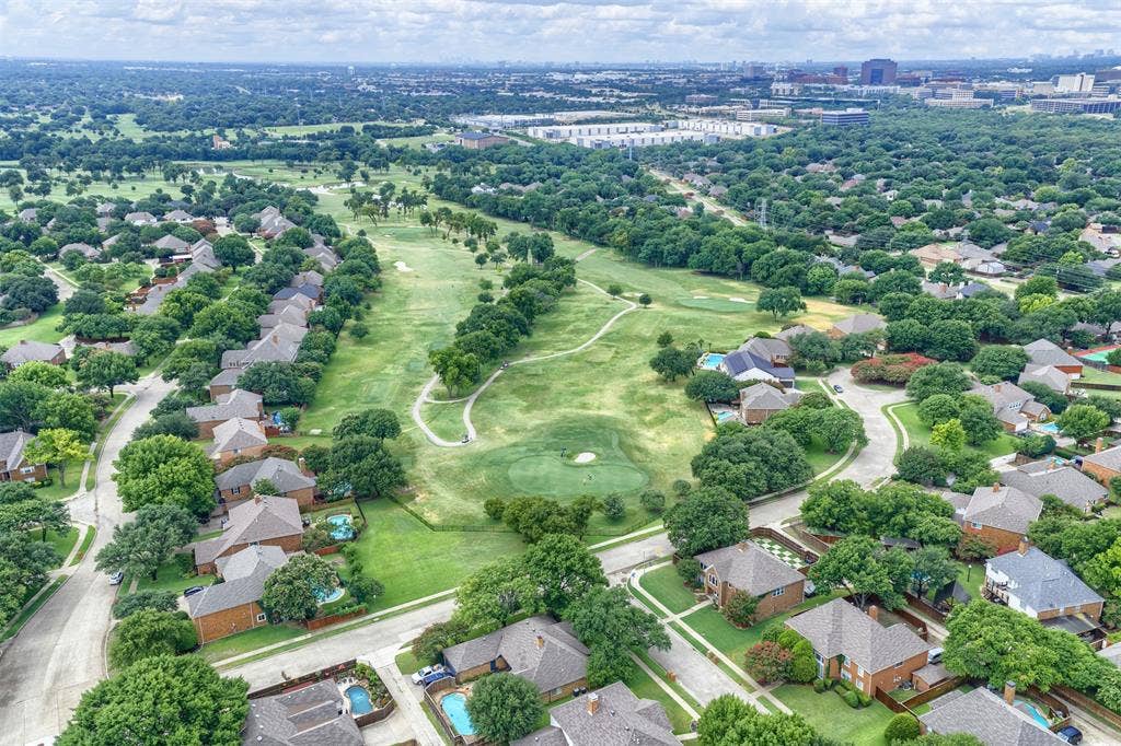 1717 Whitney Drive, Richardson, TX 75082 Aerial view