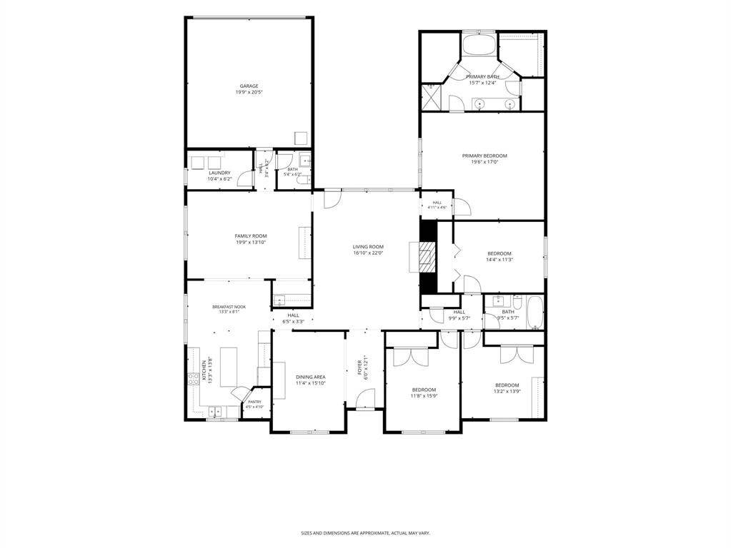 1717 Whitney Drive, Richardson, TX 75082 Floor plan