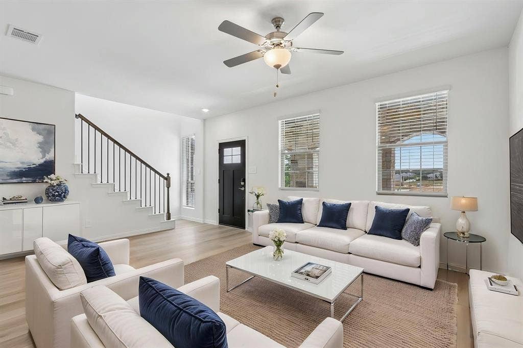 2724 Teton Street, Corinth, TX 76210 Photo is not of the actual home, but is an inspirational photo of builder’s model home and may depict options, furnishings, and/or decorator features that are not included.
