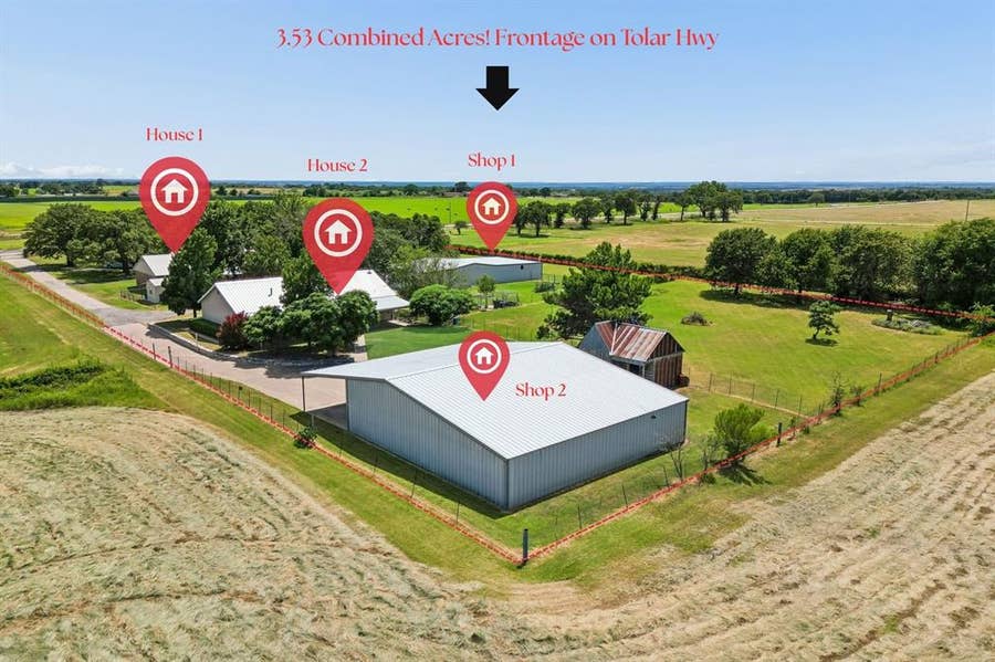 Property photo for 4101 Tolar Highway, Tolar, TX