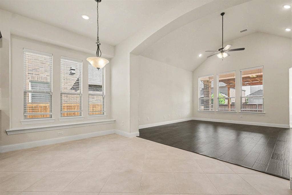 Breakfast Room overlooking Family Room