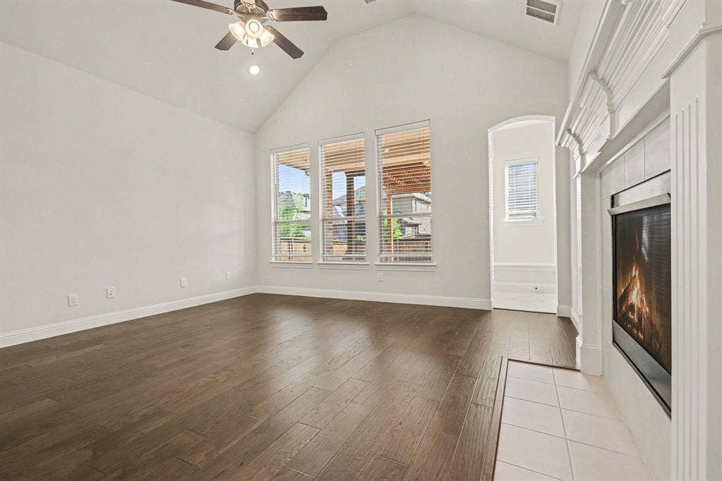 Leads to extended Patio