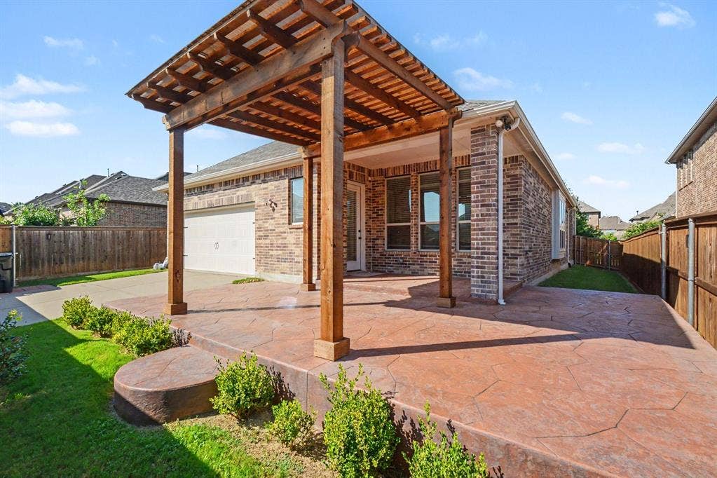 Extended Patio for outdoor living