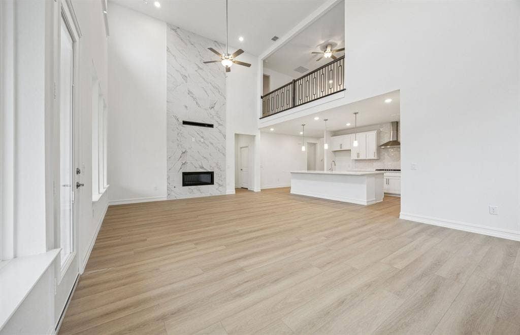 6733 Coffee Mill Court, McKinney, TX 75071 *Floorplan representation, not actual home - Open concept throughout main living areas