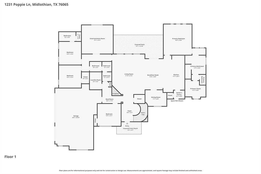1231 Poppie Lane, Midlothian, TX 76065 1231 Poppie Lane, Midlothian, TX 76065