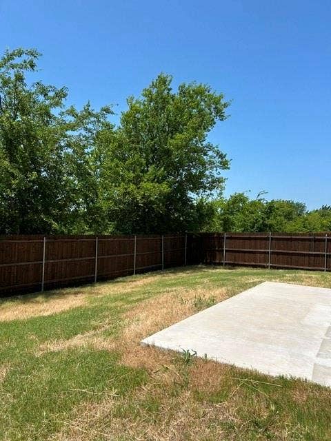 1365 Grand Meadows Drive, Godley, TX 76044 Good Size Backyard.