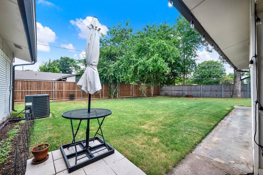 745 Pinehurst Drive, Richardson, TX 75080 Large L-shaped backyard; plenty of room to add pool or outdoor kitchen, or both