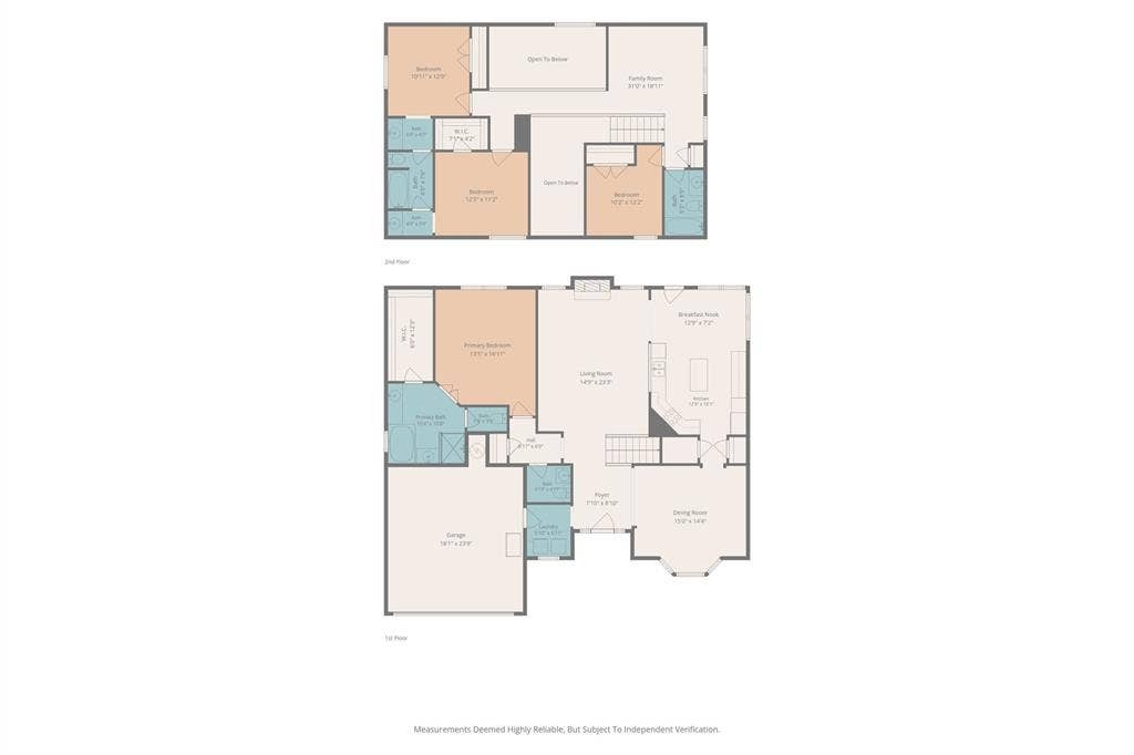 2101 Trinity Lane, Wylie, TX 75098 Floor Plan