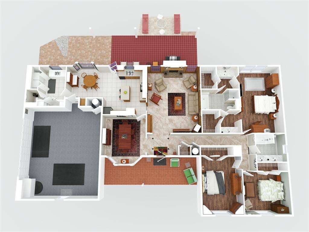 5711 Cortez Drive, Granbury, TX 76049 Floor plan