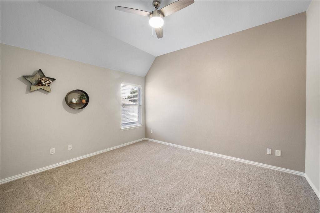 12032 Terrazzo Lane, Frisco, TX 75035 Bedroom with neutral wall tones and plush carpeting!