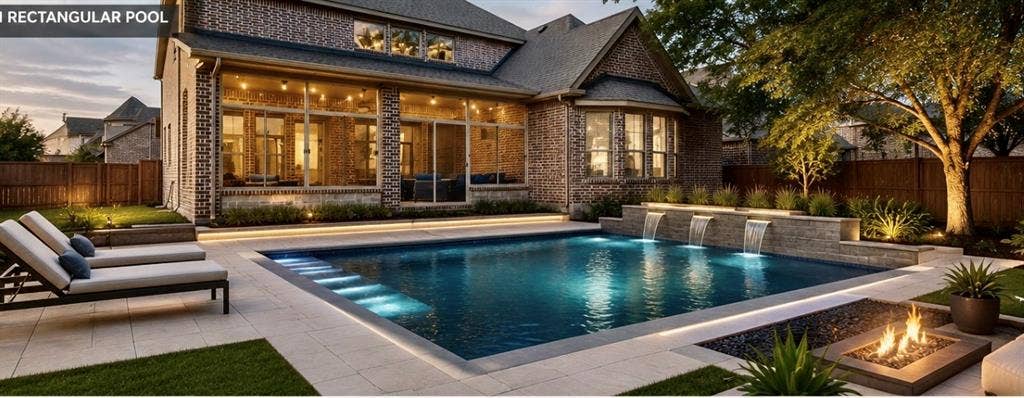 6409 Biltmore Lane, McKinney, TX 75071 Concept only for Modern Pool