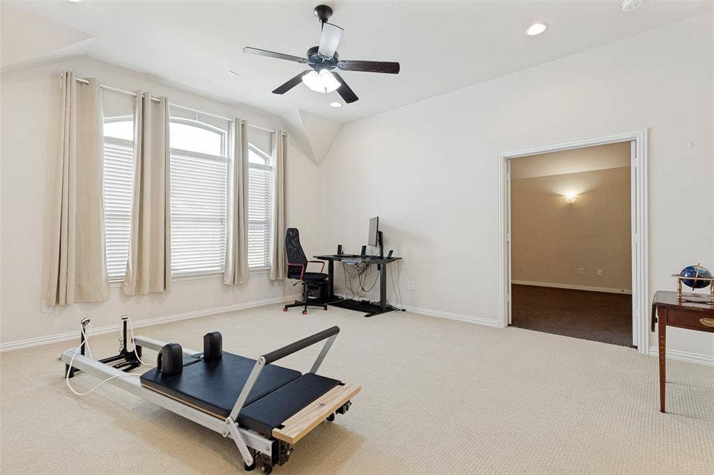 6409 Biltmore Lane, McKinney, TX 75071 Landing upstairs provides flex space