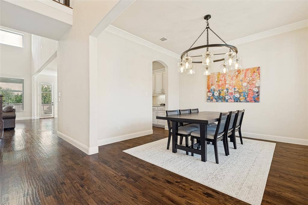 6409 Biltmore Lane, McKinney, TX 75071 Formal Dining with comfortable seating