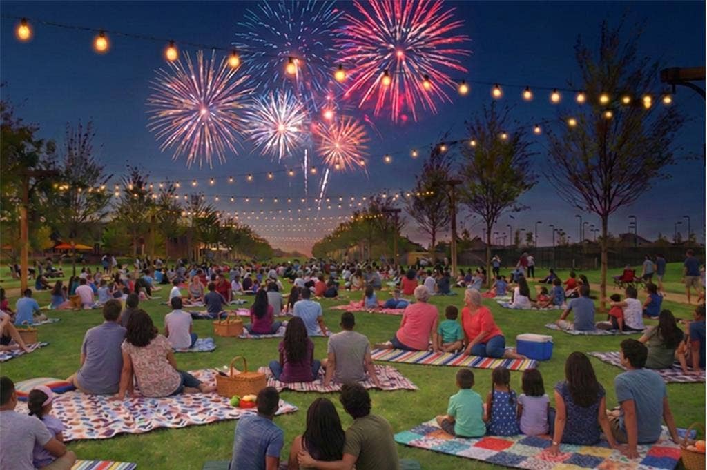 4050 Pequin Drive, Prosper, TX 75078 Fireworks on the Commons