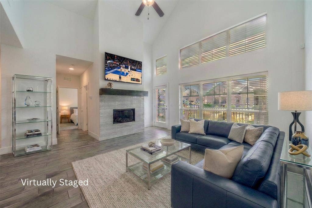 4050 Pequin Drive, Prosper, TX 75078 Open & Spacious Main living area - Virtually Staged