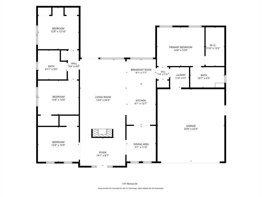 1141 Henson Drive, Hurst, TX 76053 1141 Henson Drive, Hurst, TX 76053