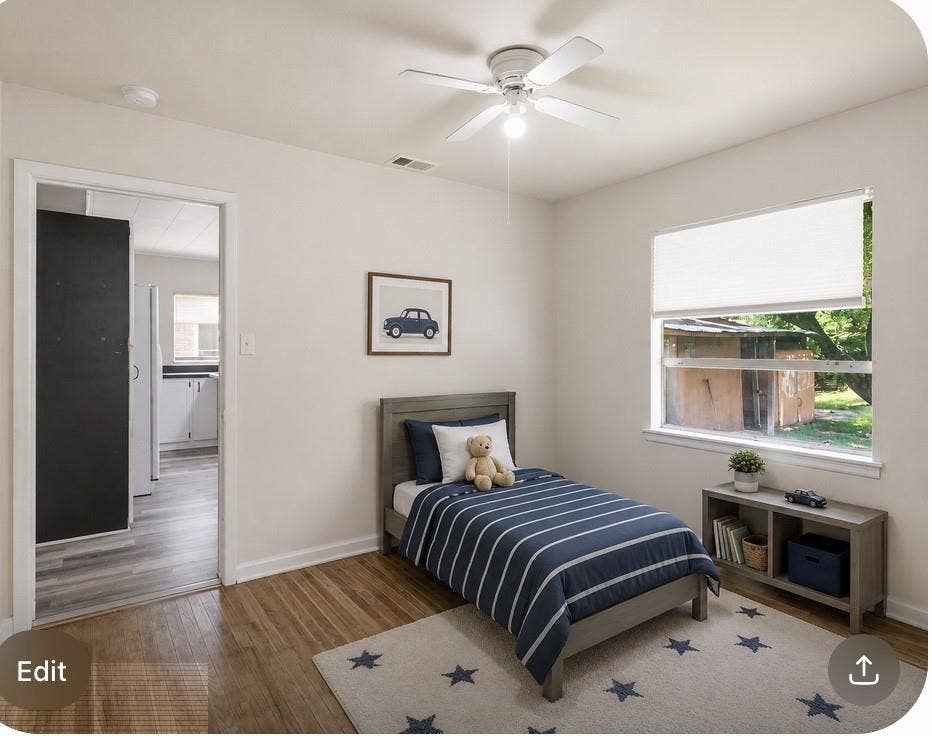 726 N Carrier Parkway, Grand Prairie, TX 75050 AI Generated, cute bedroom!