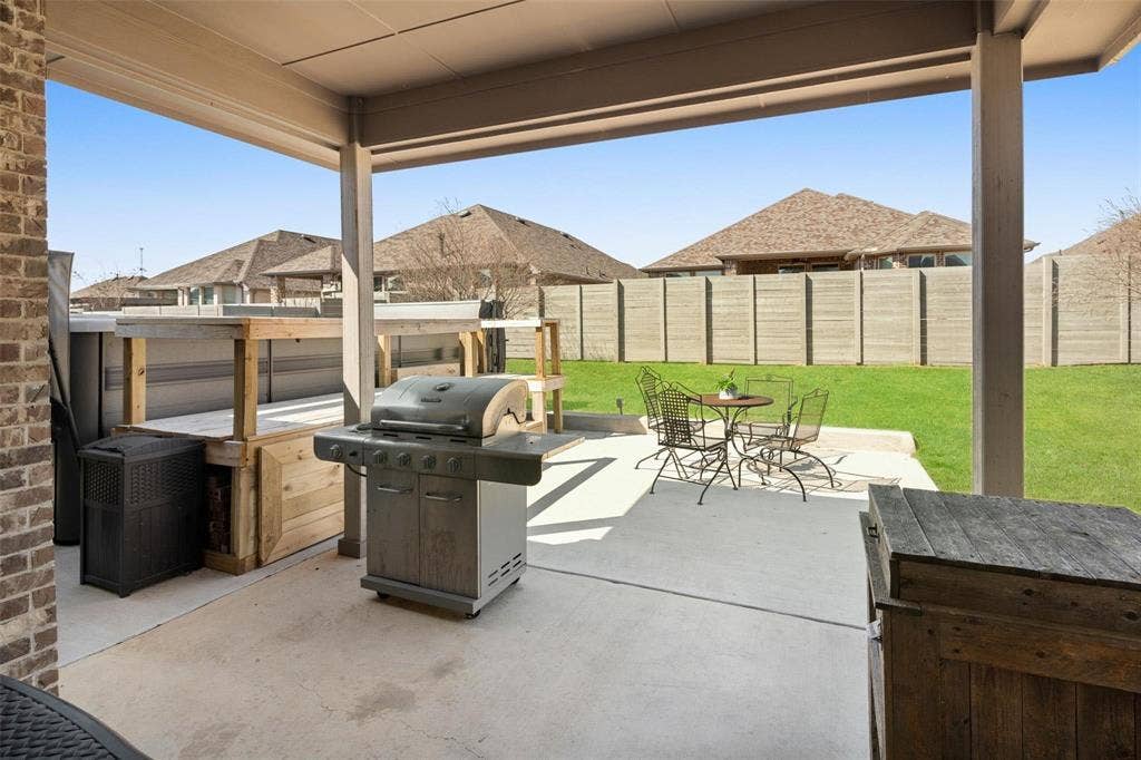 The photos were taken while the home was occupied. The furniture and swim spa shown in the photos is not included with the home.