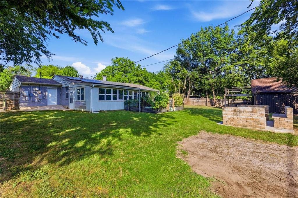 3533 Granada Drive, Richland Hills, TX 76118 view of the back of the property.