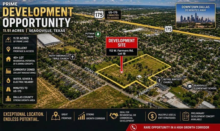 Property photo for 112 W Farmers Road, #1B, Seagoville, TX