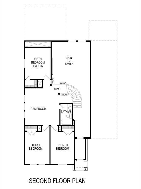 2108 Rockhopper Court, Mansfield, TX 76063 Floor Plan