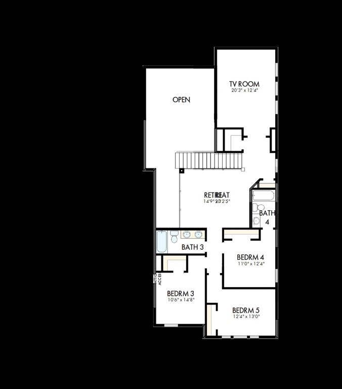 2517 Domingo Drive, Fort Worth, TX 76008 Floor plan