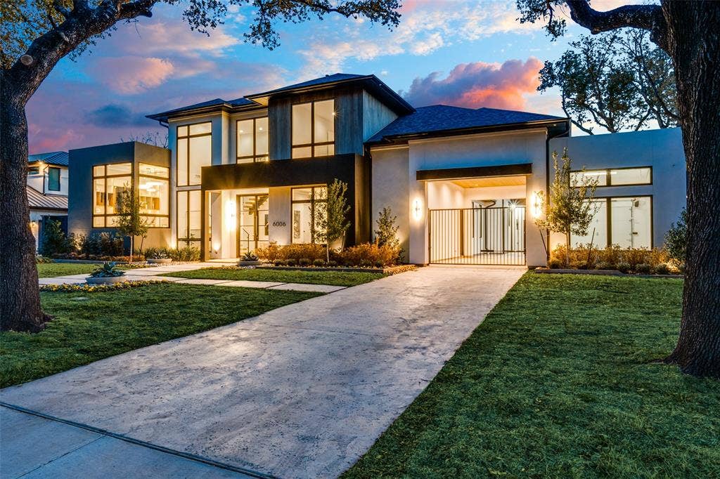 6006 Meadow Crest, Dallas, TX 75230 THIS COULD HAVE ADDITIONAL GARAGES ADDED FOR A 7 CAR GARAGE HOME!