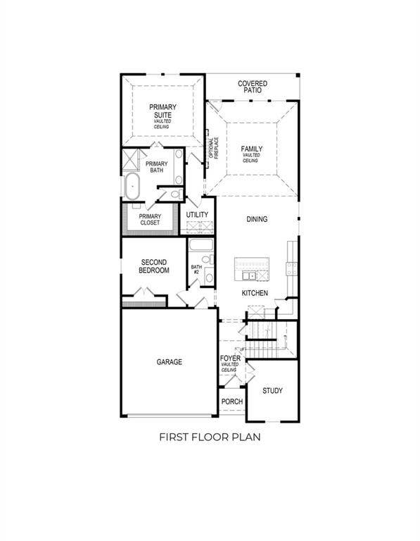 709 Durango Street, Midlothian, TX 76065 Floor Plan