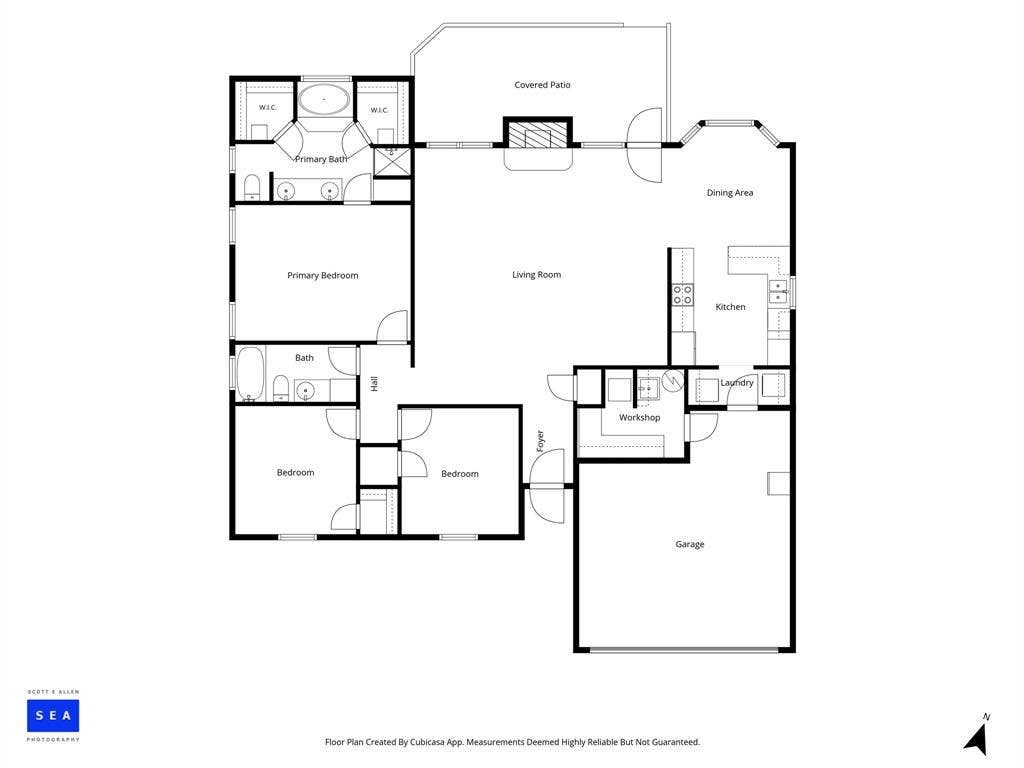 911 Gwinnett Circle, Arlington, TX 76017 Floor plan