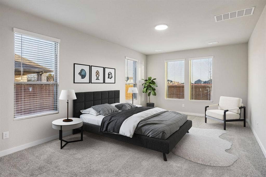 1860 Balfour Bend, Forney, TX 75126 Primary Suite in the Wimbledon home plan by Trophy Signature Homes – REPRESENTATIVE PHOTO