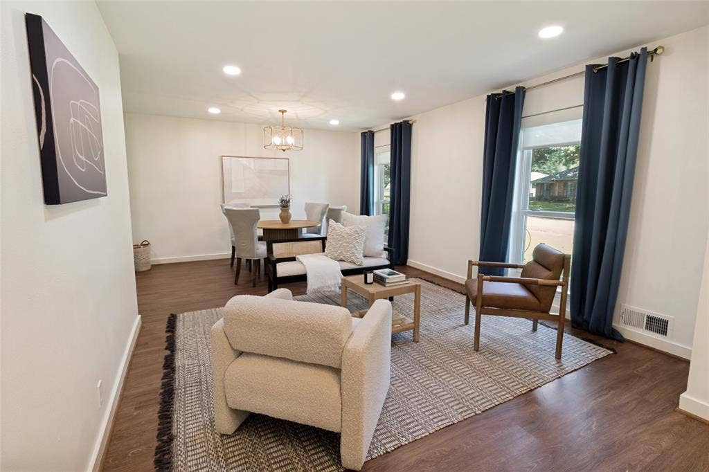 Living and Dining spaces