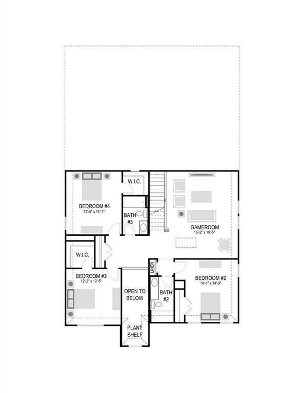 1856 Balfour Bend, Forney, TX 75126 Second Floor