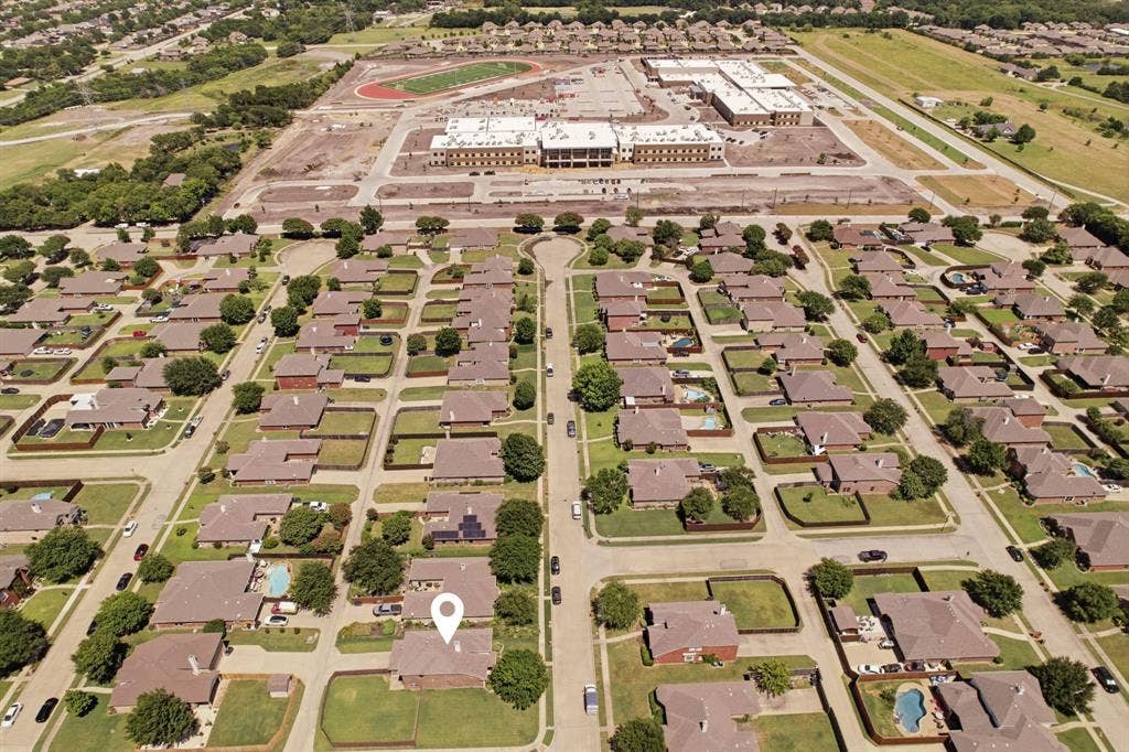 1201 Destiny Court, Wylie, TX 75098 Located on a cul-de-sac with the new Kremeyer elementary walking distance away!