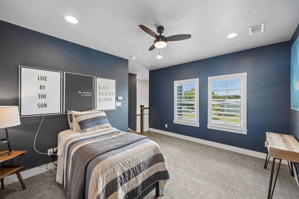 12961 County Road 574, Farmersville, TX 75442 Flex room could be used as an office, media or a 4th bedroom as pictures here.
