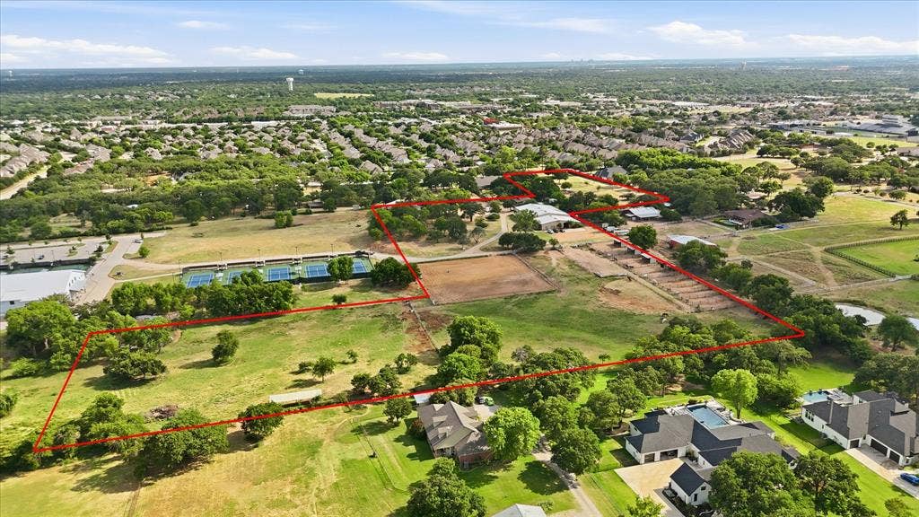 TBD Keller Smithfield, Keller, TX 76248 Looking south. The southern most boundary is the Johnson Rd frontage.