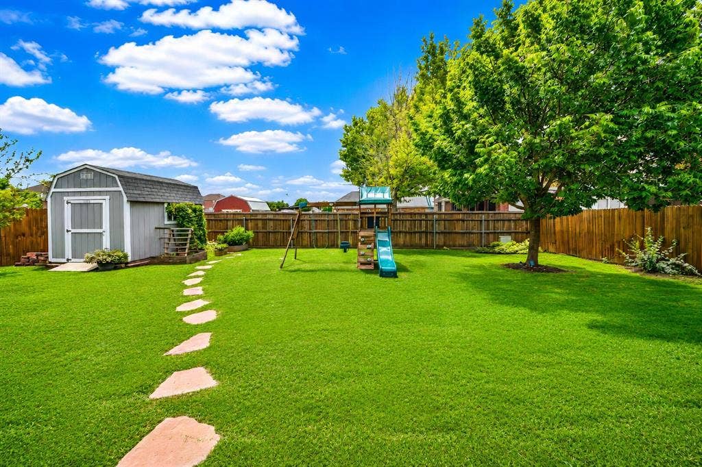 5304 Fox Run Drive, Watauga, TX 76137 The playset stays! What fun!