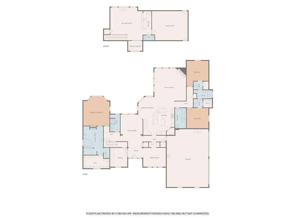 5030 Monroe Court, Midlothian, TX 76065 Floor plan