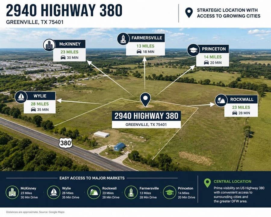Property photo for 2940 HIGHWAY 380, Greenville, TX