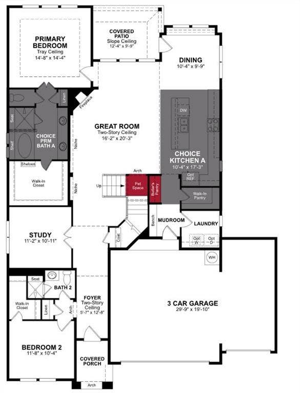 604 Tenor Drive, Forney, TX 75126 Beazer Homes Lovers Landing Summerfield Floorplan.