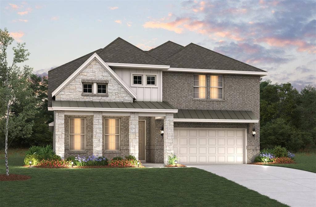 604 Tenor Drive, Forney, TX 75126 Beazer Homes Lovers Landing Summerfield Floorplan.