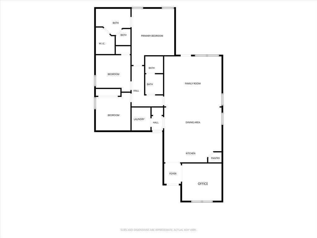 3109 Dominion Street, Denton, TX 76209 Floor plan is deemed highly reliable but not guaranteed.