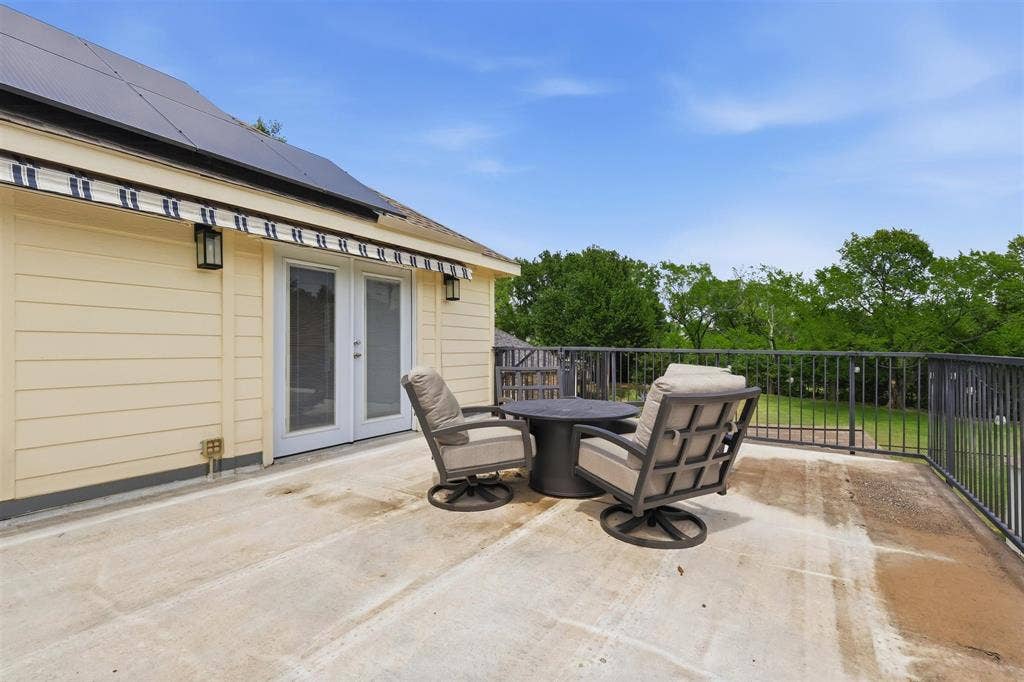 119 Dogwood Trail, Shady Shores, TX 76208 Upstairs Deck