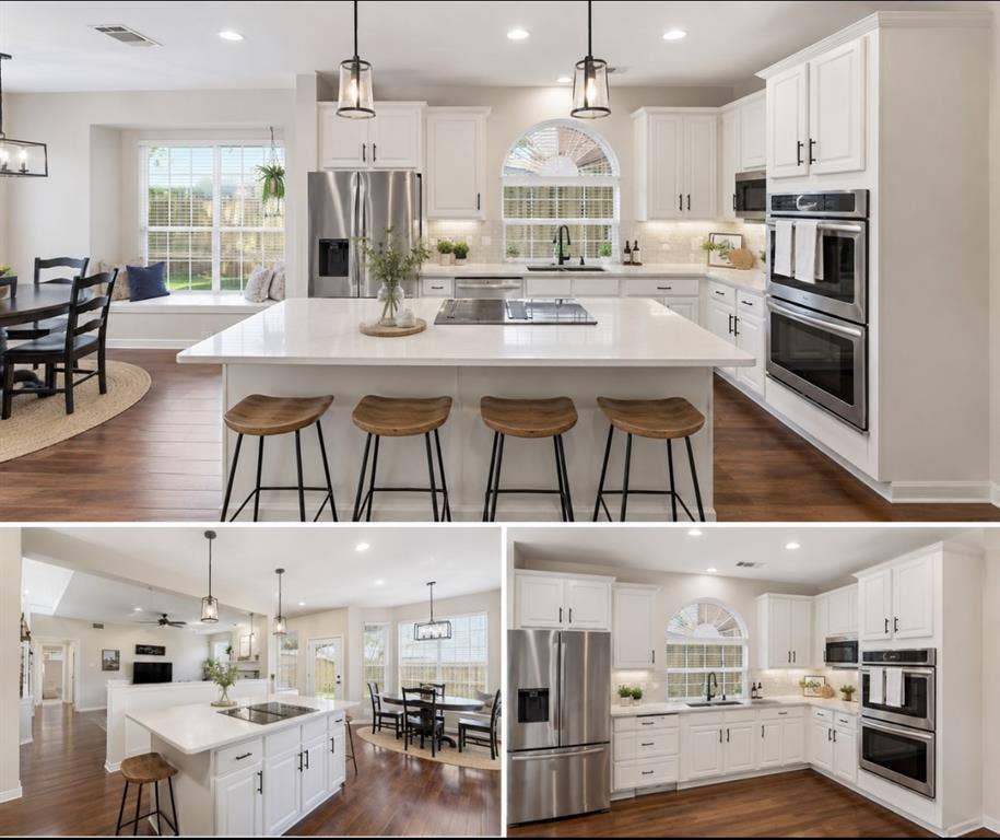 4112 Blackpool Drive, Plano, TX 75093 AI Generated Kitchen concept - Does not represent actual home - modifications would need to be made by the buyer.