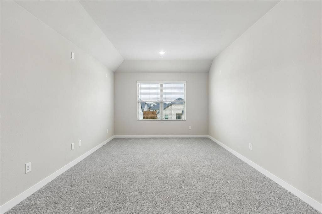 Media Room in the Winters home plan by Trophy Signature Homes – REPRESENTATIVE PHOTO