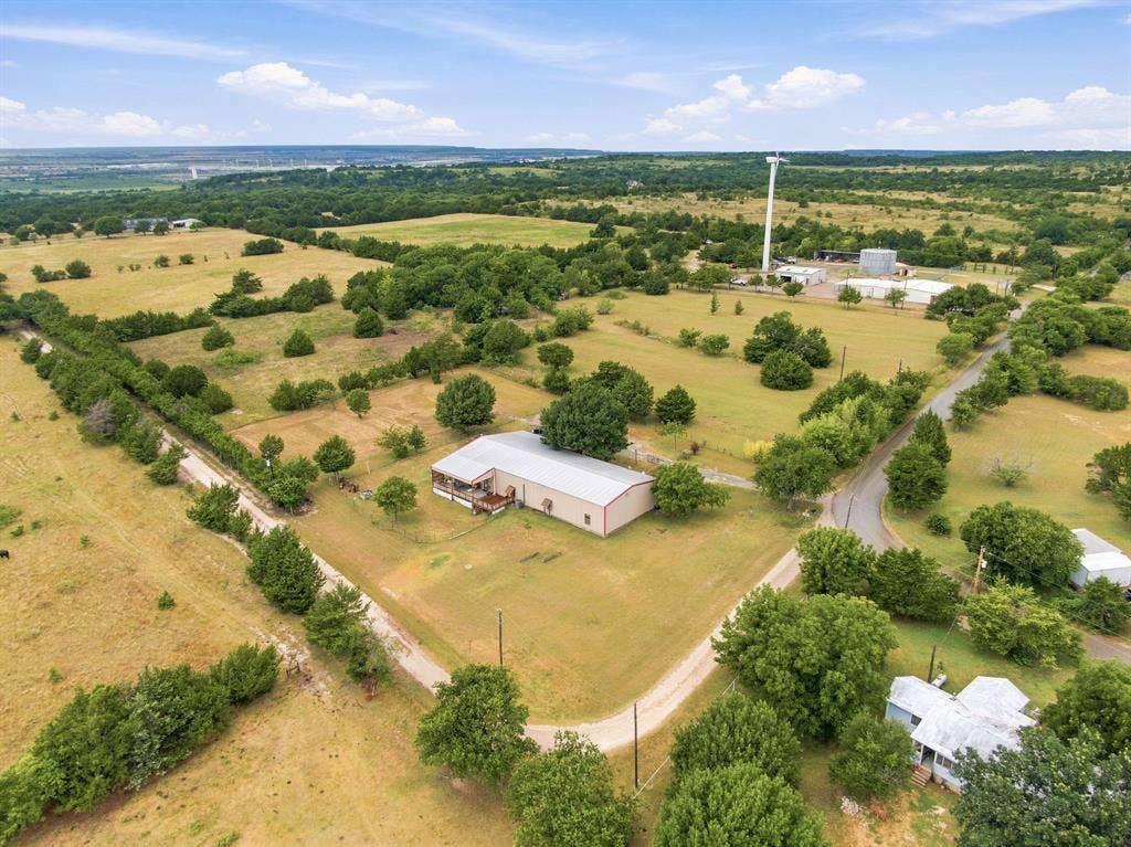 Another aerial view of the area
