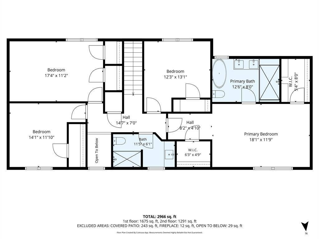 4064 High Summit Drive, Dallas, TX 75244 Floorplan upstairs