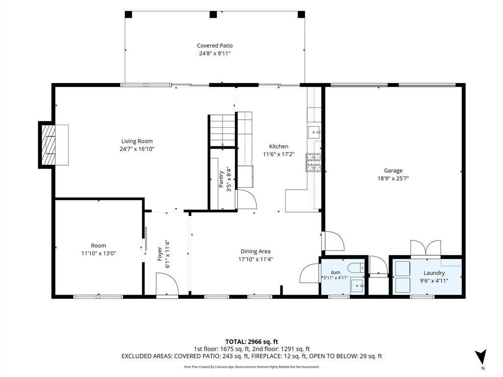 4064 High Summit Drive, Dallas, TX 75244 Floorplan downstairs