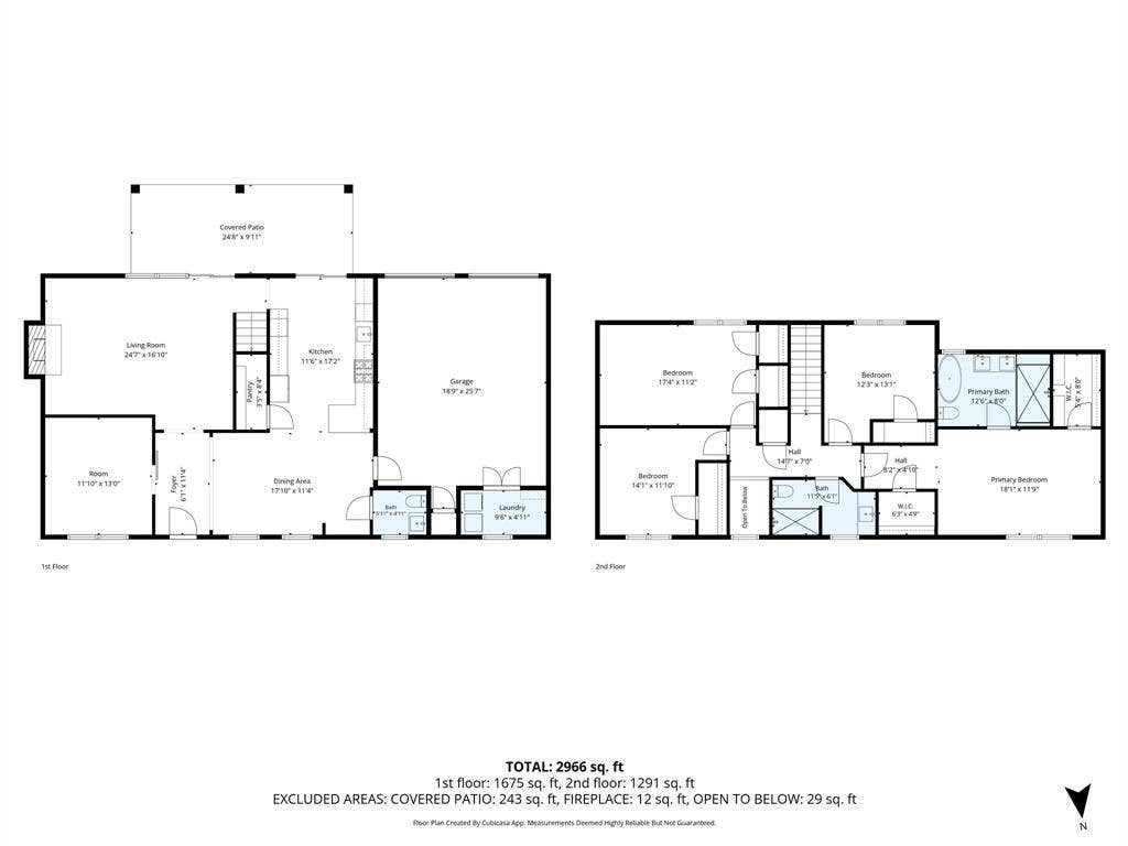 4064 High Summit Drive, Dallas, TX 75244 Floor Plan both floors