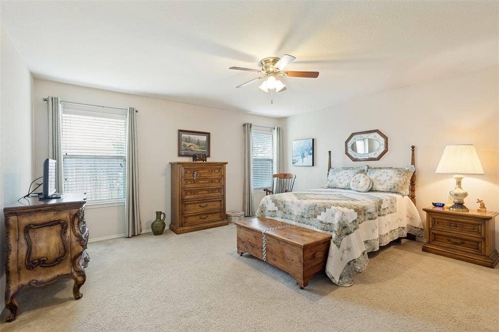 317 Amethyst Drive, Fort Worth, TX 76131 Spacious room featuring neutral carpeting and light-toned walls