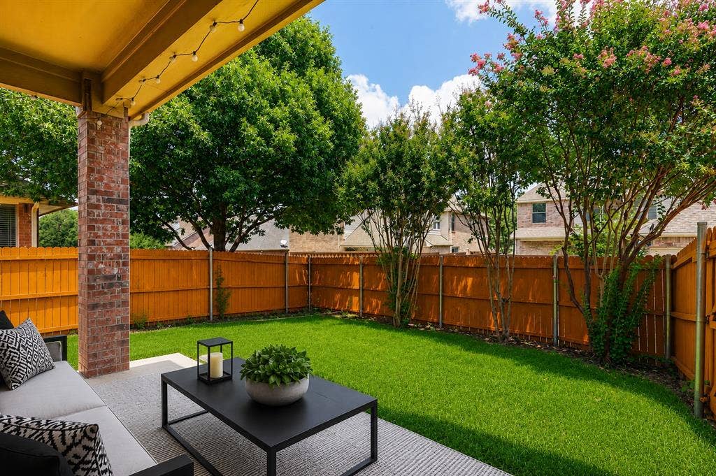 11020 Coralberry Drive, Frisco, TX 75033 Back yard